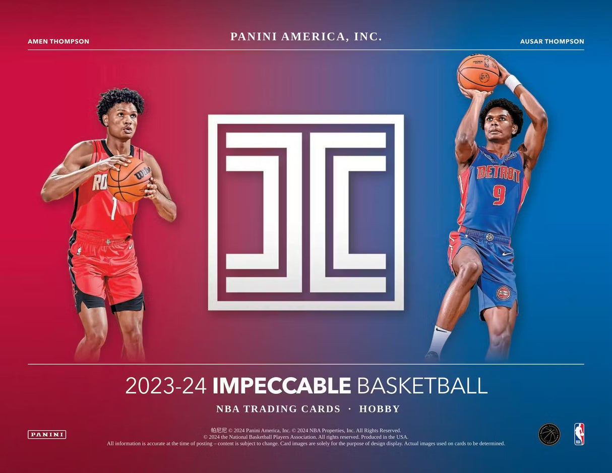 2023-24 Panini Impeccable Basketball Hobby Box