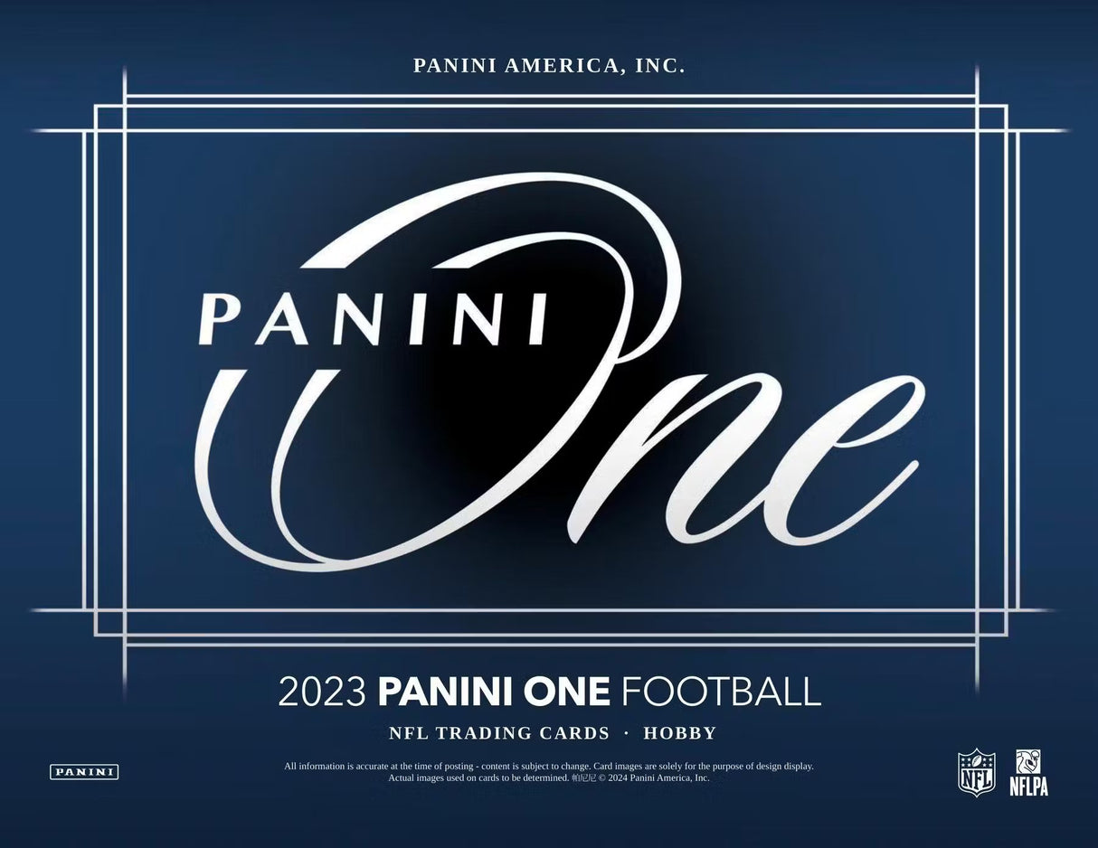 2023 Panini One Football Hobby Box