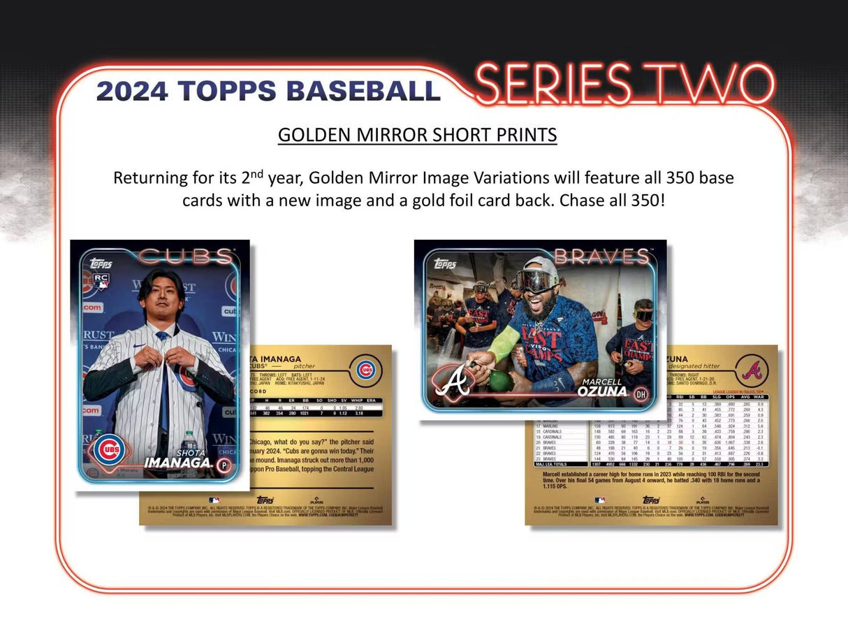 2024 Topps Series 2 Baseball Hobby Jumbo Box