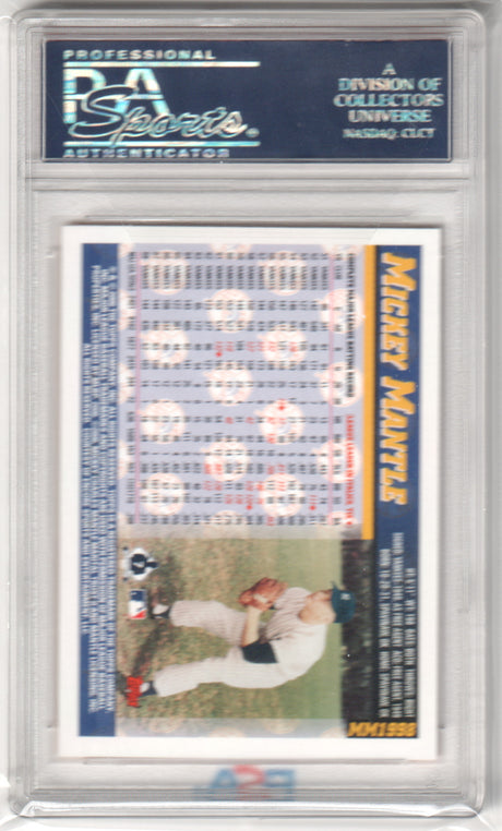 MICKEY MANTLE 2006 Topps Mantle Collection #MM1998 PSA 10 GEM MINT - POP 15