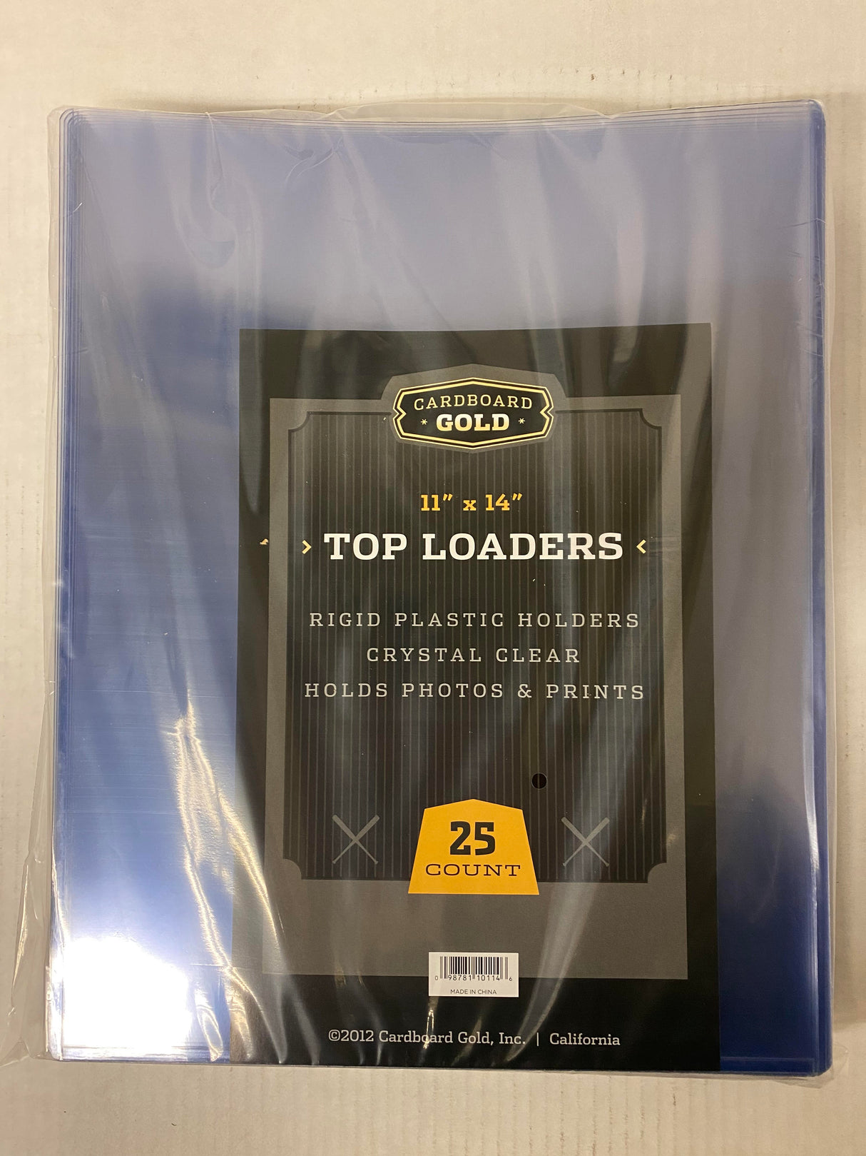 11x14 Photo / Print Size Topload Toploader Holder - Case of 100
