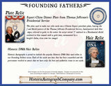 2025 Historic Autographs Founding Fathers Trading Cards Hobby Box