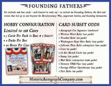 2025 Historic Autographs Founding Fathers Trading Cards Hobby Box