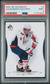 Alexander Ovechkin 2007 SP Authentic #4 PSA 9 MINT Pop 15