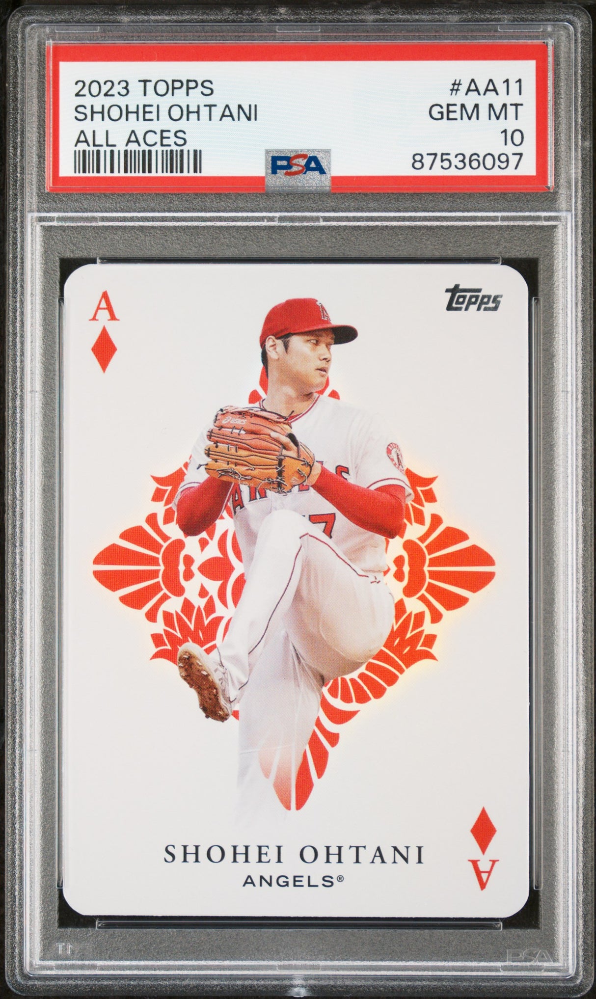 SHOHEI OHTANI 2023 Topps All Aces #AA11 PSA 10 GEM MINT - DODGERS