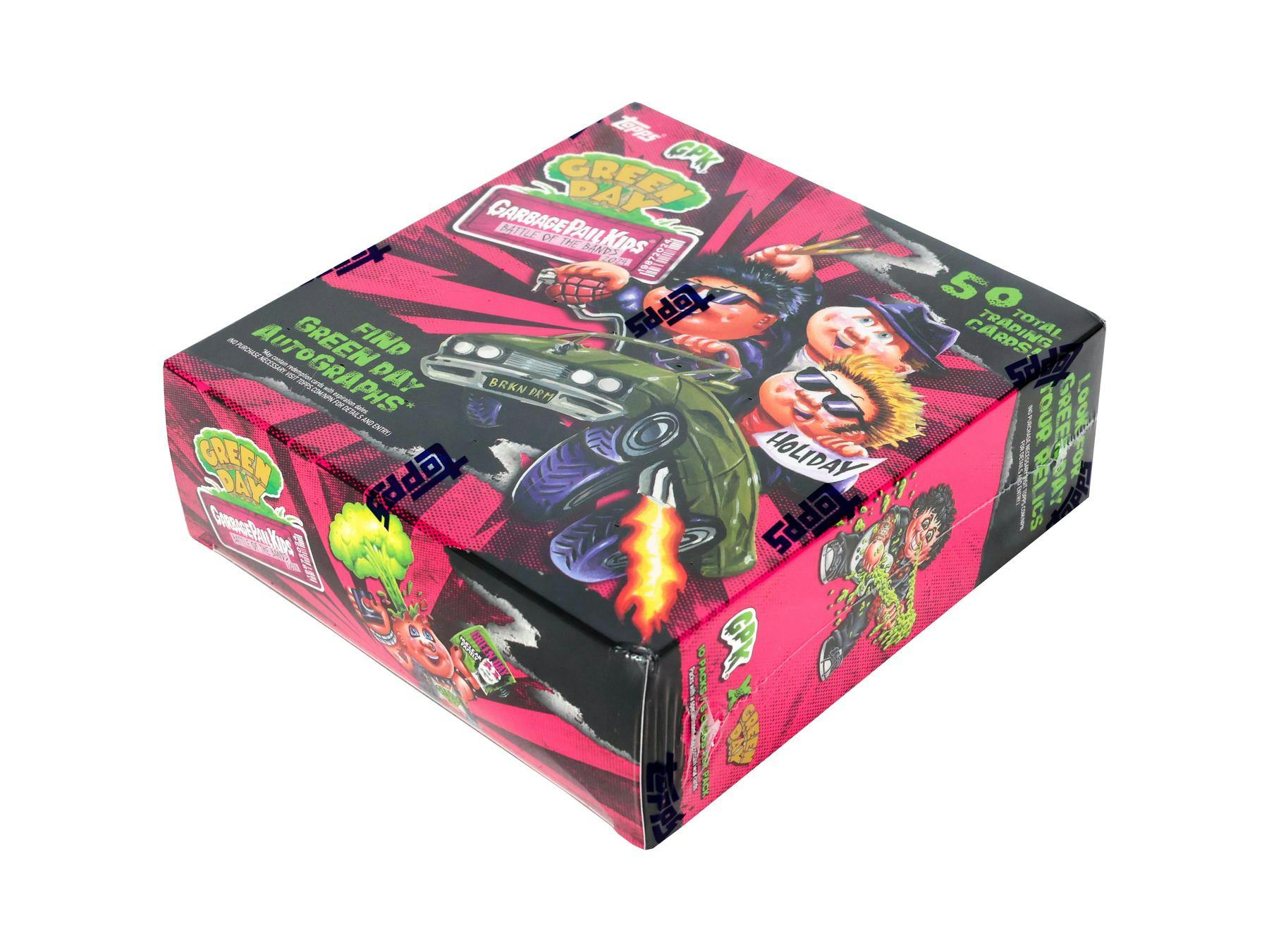 Garbage Pail Kids Battle of the Bands Green Day Hobby Box | Columbia Sports Cards - Columbia Hobby - Sports Card Boxes - Toploaders - Card Savers