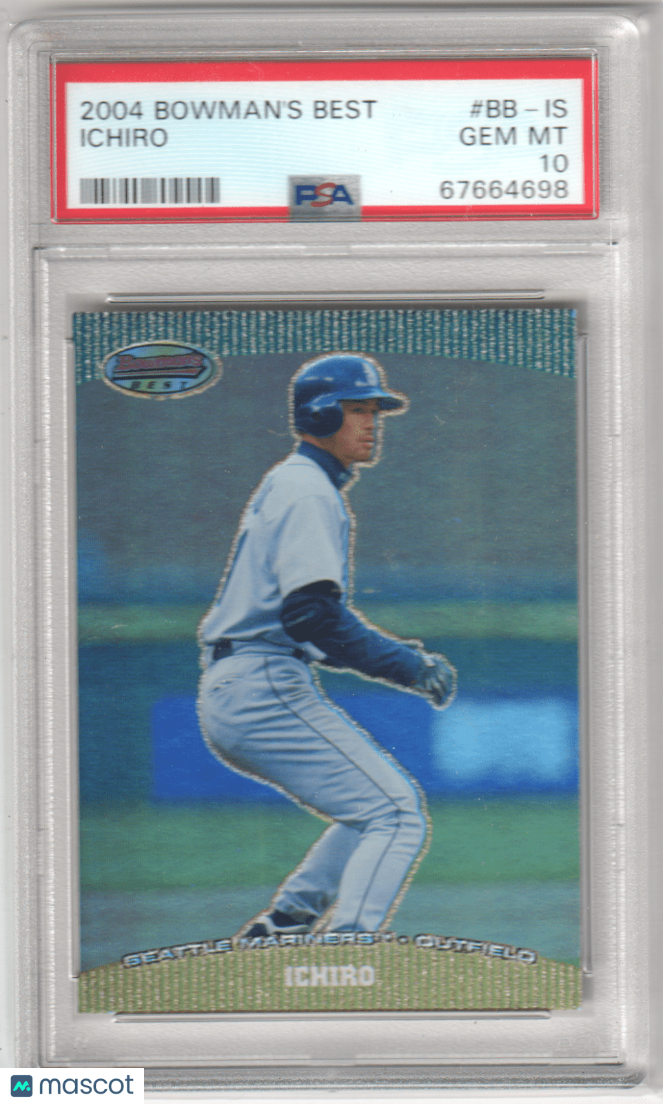 ICHIRO SUZUKI 2004 Bowman's Best BB - IS PSA 10 GEM MINT - MARINERS - Columbia Hobby - Sports Card Boxes - Toploaders - Card Savers