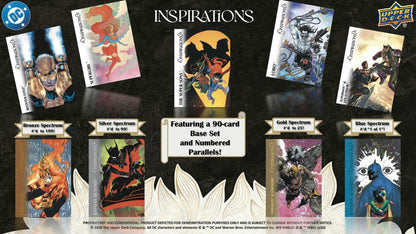 2025 Upper Deck Inspirations The World of DC Hobby Box | Columbia Hobby - Sports Card Boxes - Toploaders - Card Savers.
