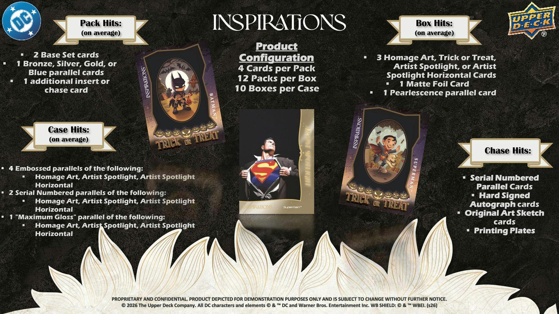 2025 Upper Deck Inspirations The World of DC Hobby Box | Columbia Hobby - Sports Card Boxes - Toploaders - Card Savers.