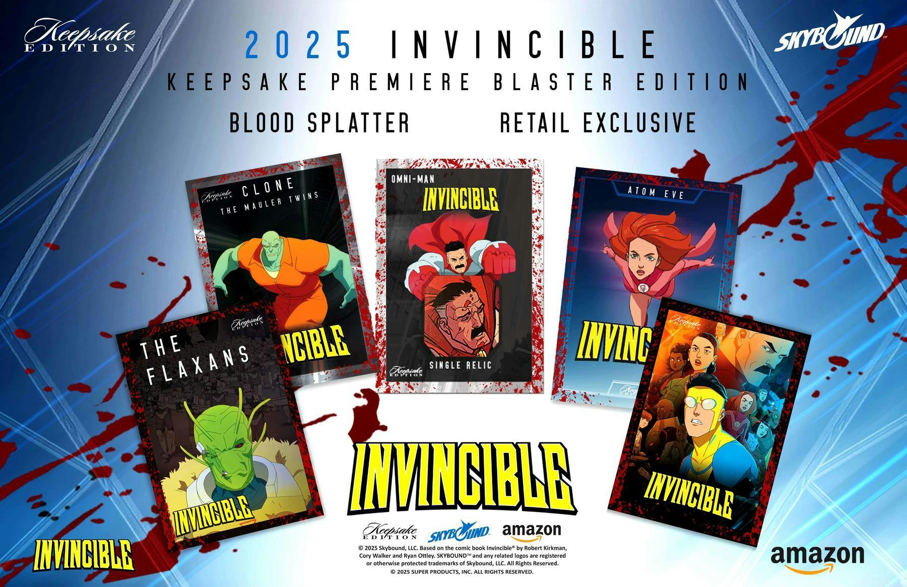 Keepsake Invincible 1st Edition Season 1 Blaster Box | Columbia Sports Cards - Columbia Hobby - Sports Card Boxes - Toploaders - Card Savers