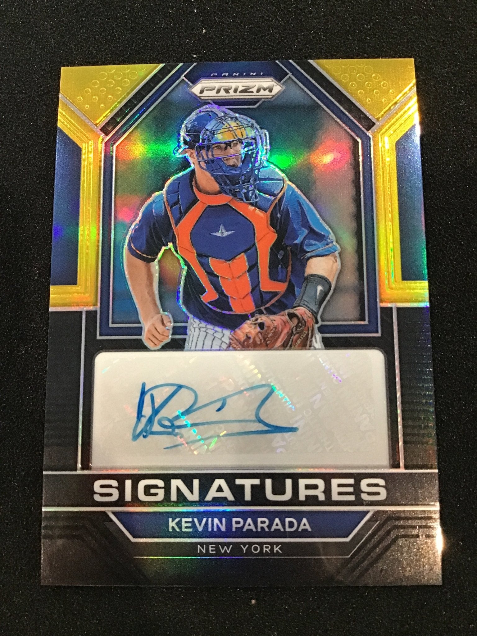 KEVIN PADRADA 2023 Panini Prizm Baseball Gold Auto /5 #SIG - KP SSP Mets - Columbia Hobby - Sports Card Boxes - Toploaders - Card Savers