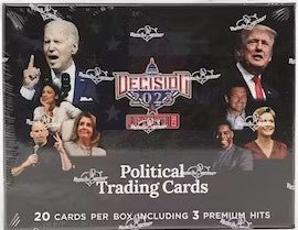 Leaf Decision 2023 Update Hobby Box - Columbia Hobby - Sports Card Boxes - Toploaders - Card Savers