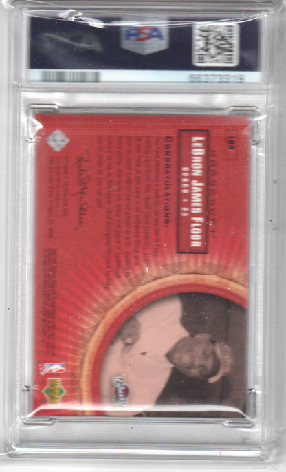 LEBRON JAMES 2003 Upper Deck Hardcourt Floor RC Rookie #LB4 PSA 7 - LAKERS - Columbia Hobby - Sports Card Boxes - Toploaders - Card Savers