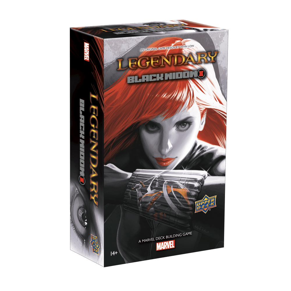Legendary® Black Widow: A Marvel Deck Building Game Expansion - Columbia Hobby - Sports Card Boxes - Toploaders - Card Savers
