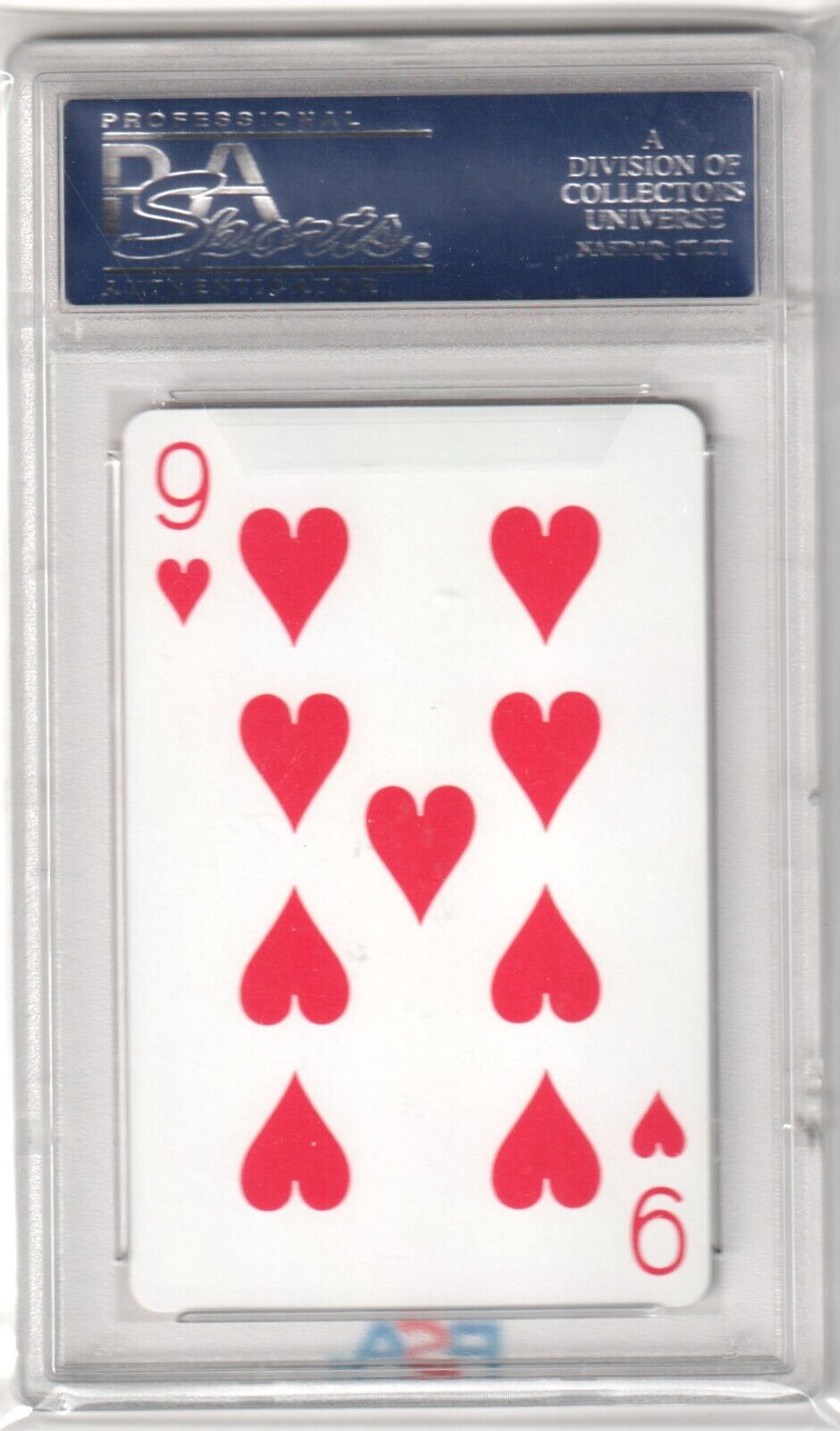LOU GEHRIG 1973 US Playing Cards 9 of Hearts PSA 10 GEM MINT - YANKEES - Columbia Hobby - Sports Card Boxes - Toploaders - Card Savers