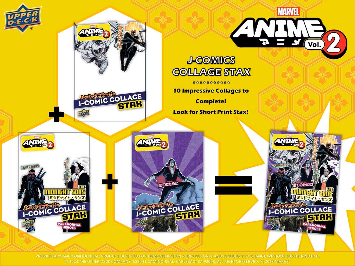 Marvel Anime Volume 2 Hobby Box (Upper Deck 2023) - Columbia Hobby - Sports Card Boxes - Toploaders - Card Savers