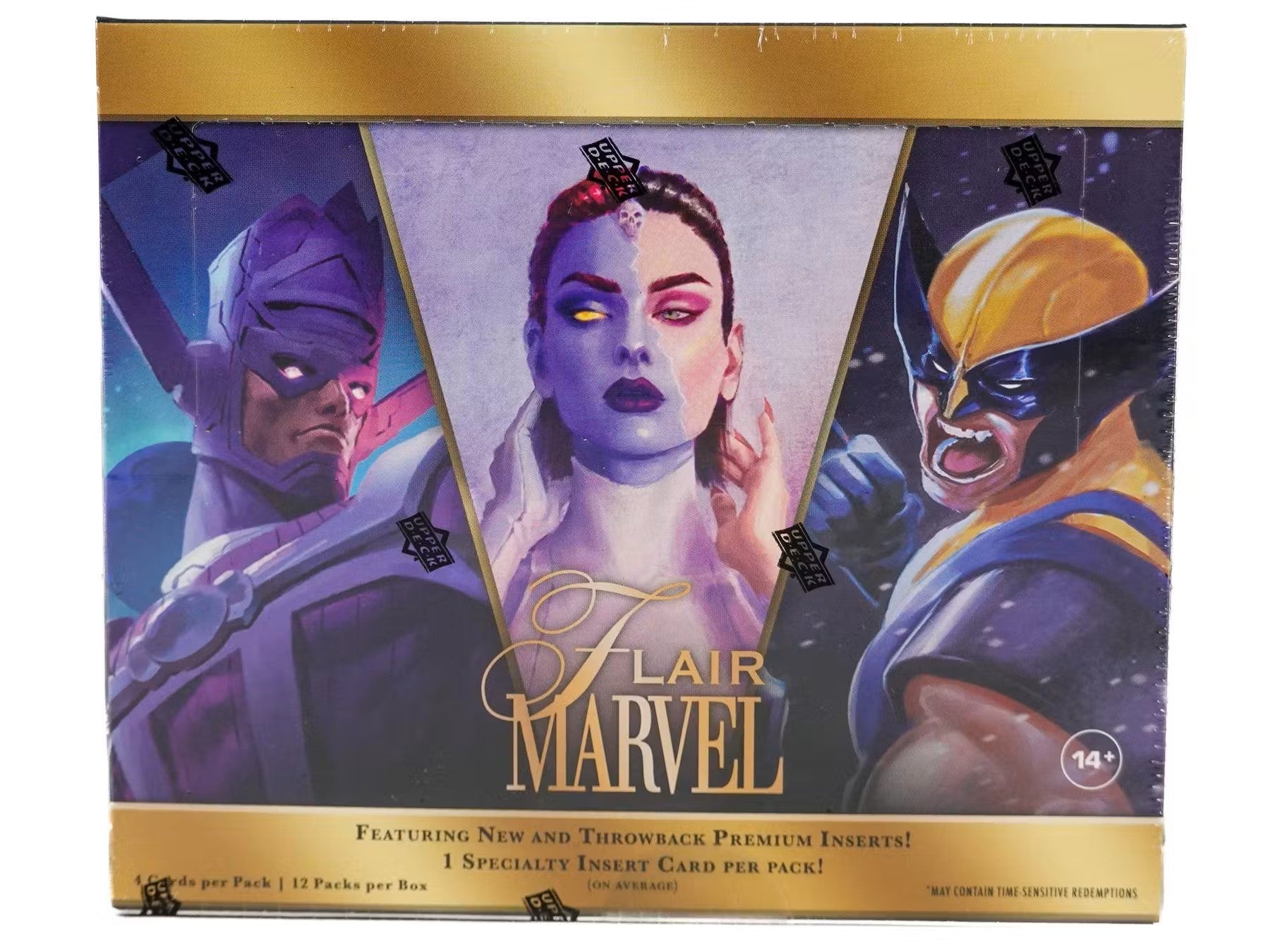Marvel Flair Trading Cards Hobby Box (Upper Deck 2024) - Columbia Hobby - Sports Card Boxes - Toploaders - Card Savers