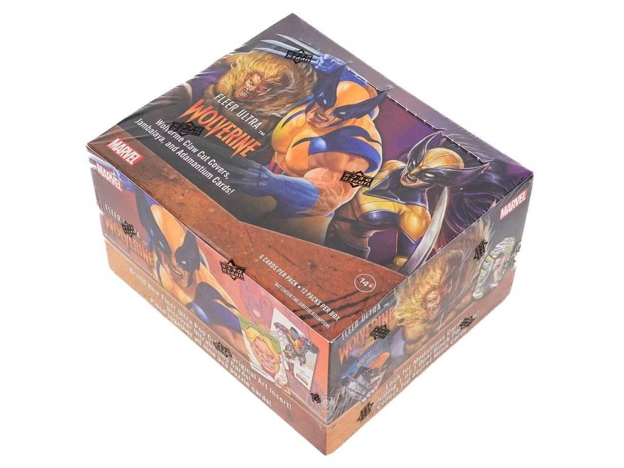 Marvel Fleer Ultra Wolverine Trading Cards Hobby Box (Upper Deck 2024) - Columbia Hobby - Sports Card Boxes - Toploaders - Card Savers