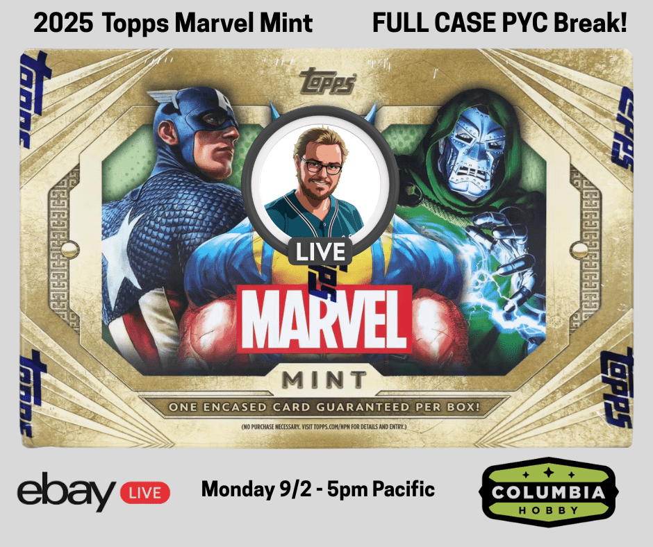 Marvel Mint Hobby Box (Topps 2025) | Columbia Sports Cards - Columbia Hobby - Sports Card Boxes - Toploaders - Card Savers