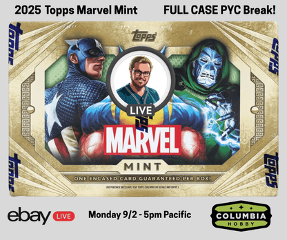 Marvel Mint Hobby Box (Topps 2025) | Columbia Sports Cards - Columbia Hobby - Sports Card Boxes - Toploaders - Card Savers