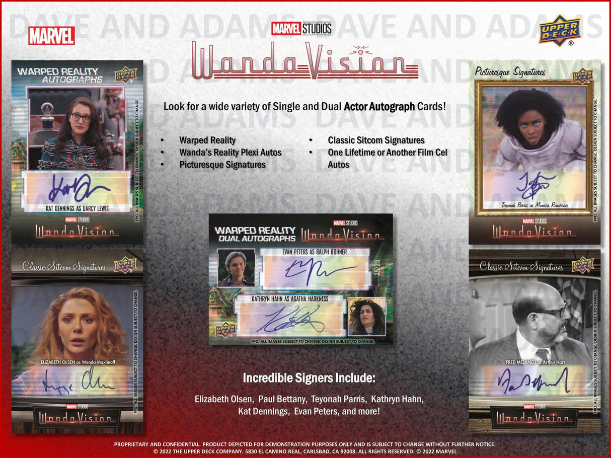 2022 Upper Deck WandaVision Hobby Box