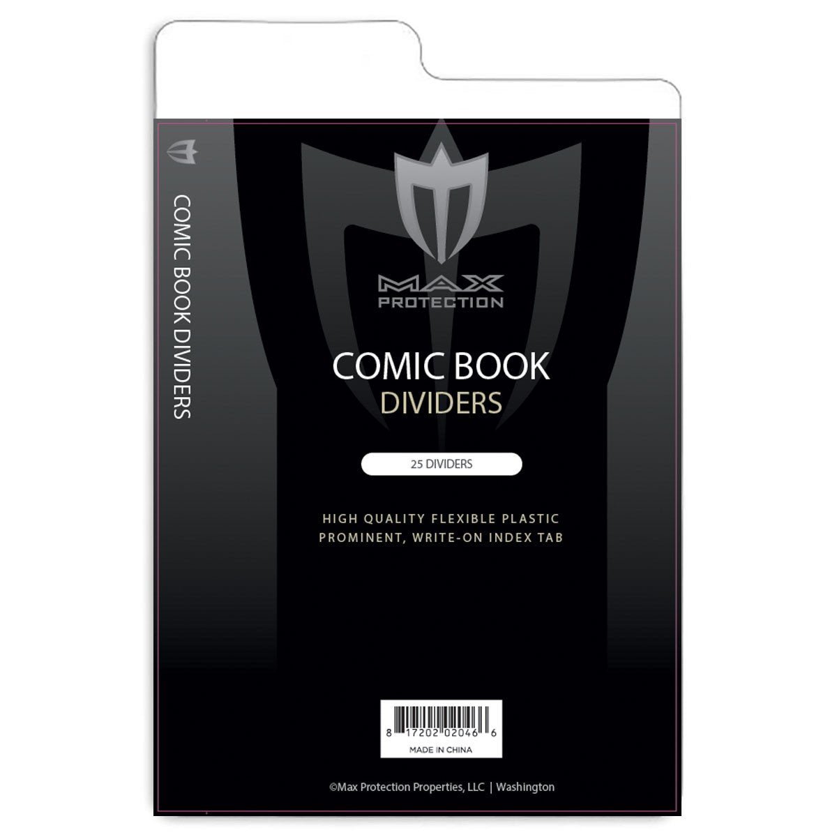 Max Pro Comic Book Dividers - 300ct Case - Columbia Hobby - Sports Card Boxes - Toploaders - Card Savers