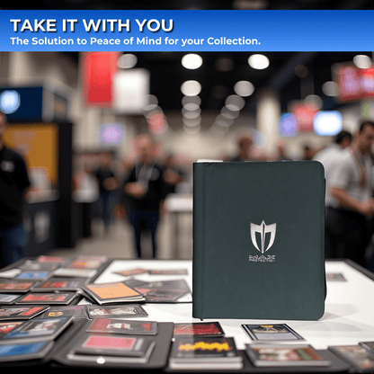 Max Pro Ultra Guardian Top Loader Binder | Holds 252 Standard 3″×4″ Sports & Pokemon Cards - Columbia Hobby - Sports Card Boxes - Toploaders - Card Savers