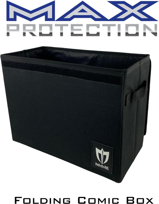 Max Protection Comic Book Foldaway Storage Box - Columbia Hobby - Sports Card Boxes - Toploaders - Card Savers