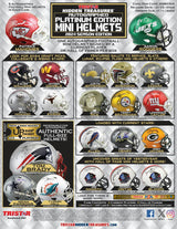 2024 TriStar Autograph Platinum Edition Football Mini Helmet Season Edition Hobby Box