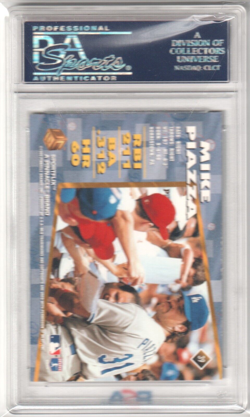 MIKE PIAZZA 1995 Pinnacle UC3 #39 PSA 9 MINT - DODGERS - Columbia Hobby - Sports Card Boxes - Toploaders - Card Savers