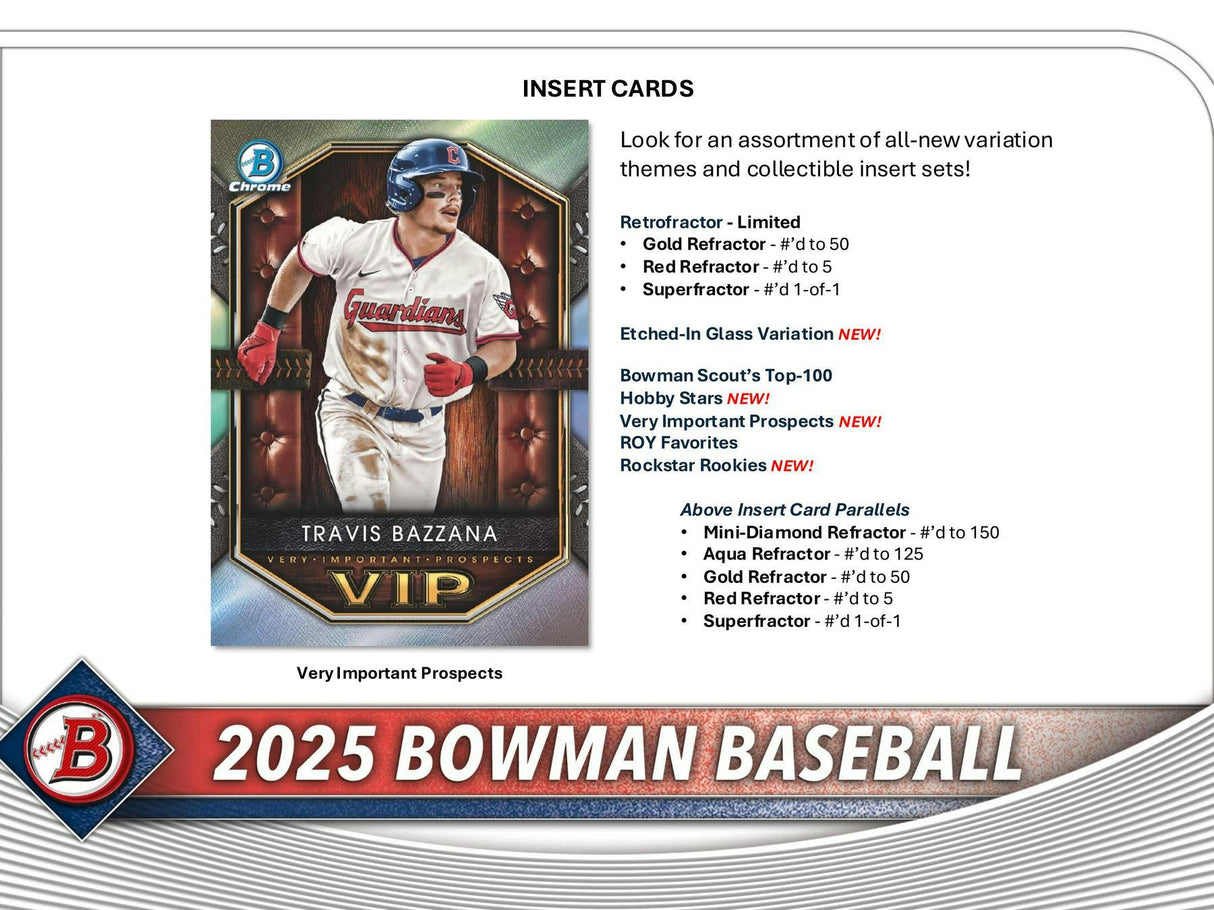 2025 Bowman Baseball Breaker Delight Box