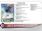 2025 Bowman Baseball Hobby Box