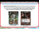 2024 Topps Chrome Update Series Baseball Breaker Delight Box