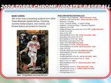 2024 Topps Chrome Update Series Baseball Breaker Delight Box