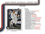 2025 Topps Series 1 Baseball Retail 20-Pack Box