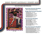 2025 Topps Series 1 Baseball Retail 20-Pack Box