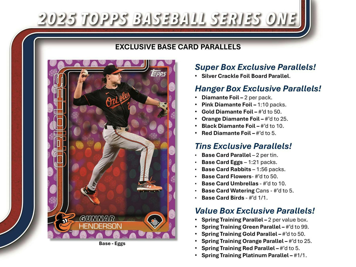 2025 Topps Series 1 Baseball Tin