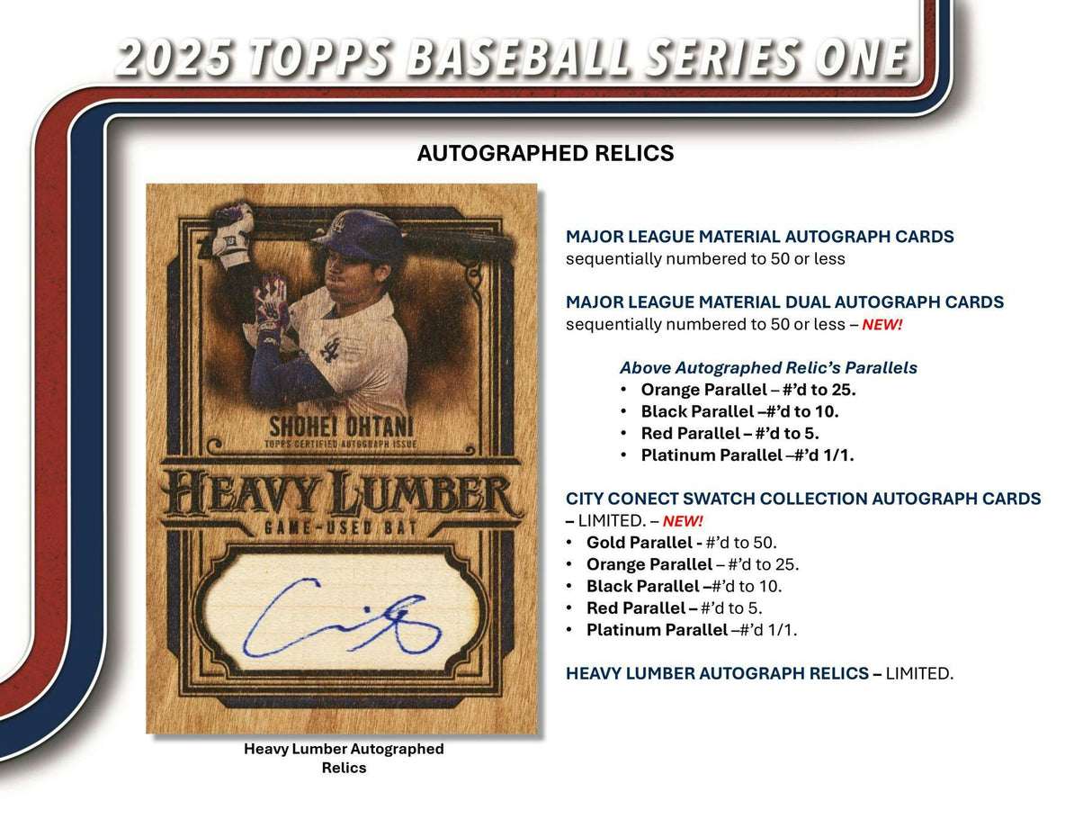 2025 Topps Series 1 Baseball Tin