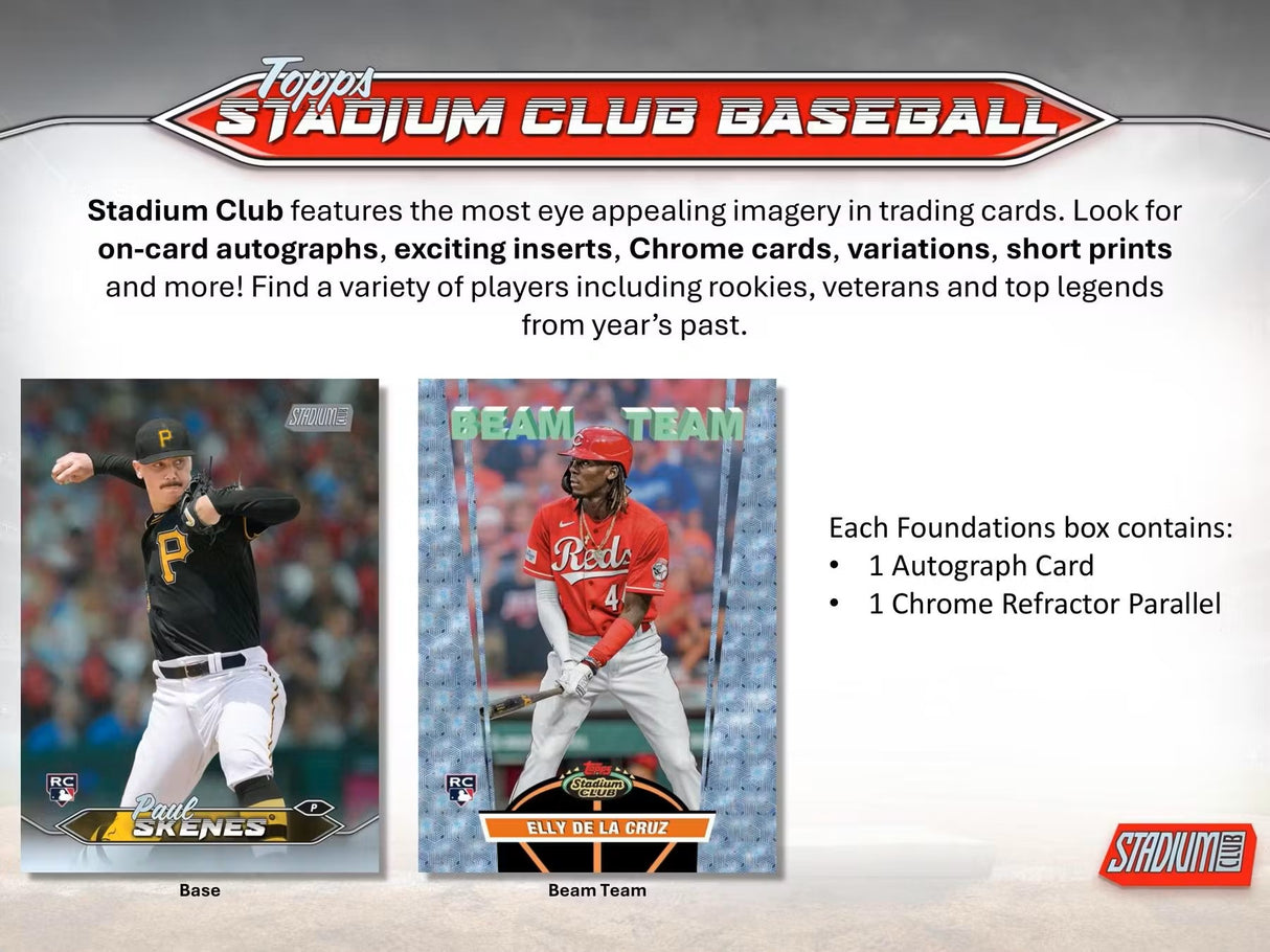 2024 Topps Stadium Club Baseball Compact Box