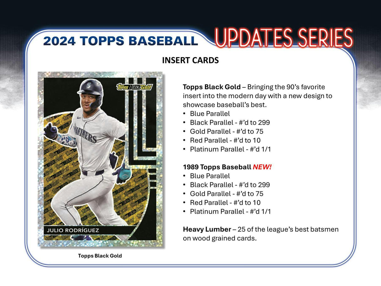 2024 Topps Update Series Baseball Hobby Jumbo Box