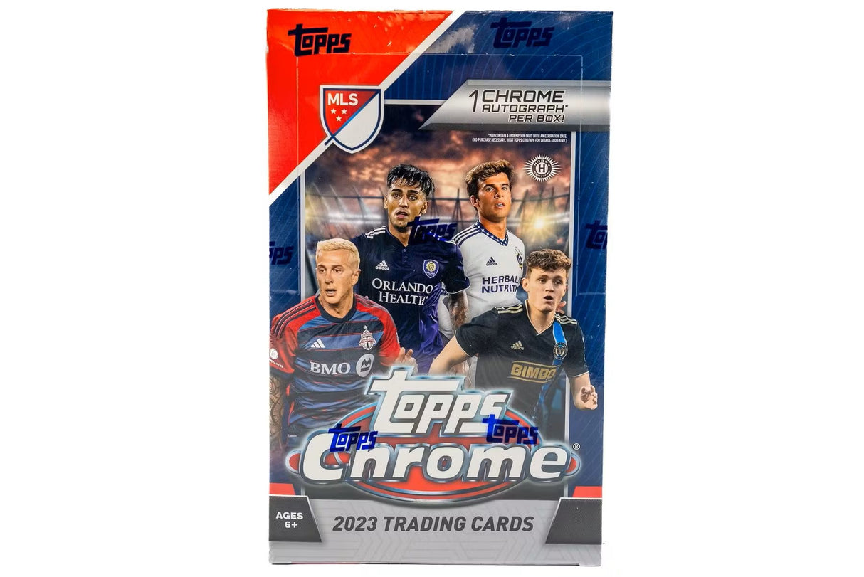 2023 Topps Chrome MLS Major League Soccer Hobby Box