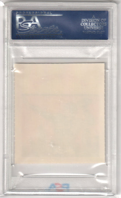 NEW YORK GIANTS 1964 Wheaties Stamps Emblem PSA 8 NM - MT - Columbia Hobby - Sports Card Boxes - Toploaders - Card Savers