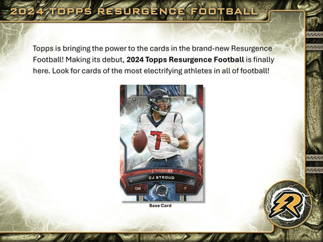 2024 Topps Resurgence Football 8-Pack Value SE Blaster Box