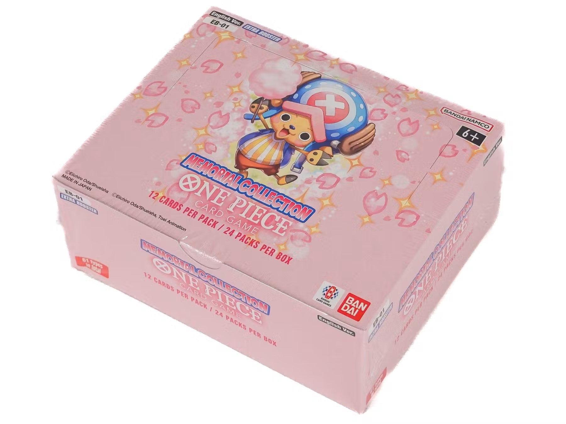 eb01 booster box english One Piece TCG Memorial Collection Extra Booster Box – Columbia Sports Cards