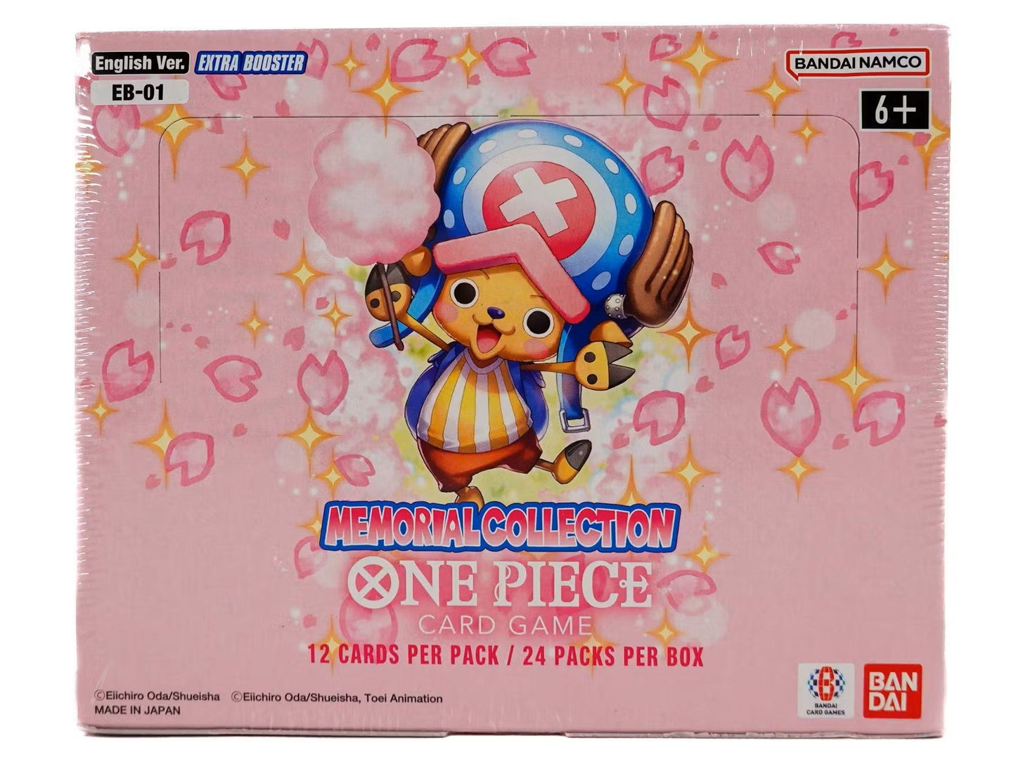 One Piece TCG Memorial Collection Extra Booster Box - Columbia Hobby - Sports Card Boxes - Toploaders - Card Savers