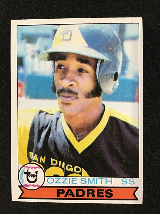 Ozzie Smith 1979 Topps Rookie RC San Diego Padres #116 San Diego Padres - Columbia Hobby - Sports Card Boxes - Toploaders - Card Savers