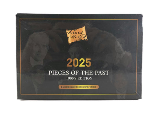 Pieces of the Past 1900's Edition Hobby Box (Keepsake Trading Cards 2025) | Columbia Sports Cards - Columbia Hobby - Sports Card Boxes - Toploaders - Card Savers