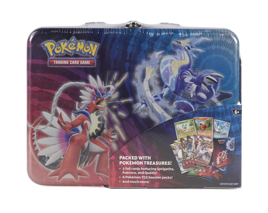 Pokemon 2023 Collector Chest (Fuecoco / Quaxly / Sprigatito) - Columbia Hobby - Sports Card Boxes - Toploaders - Card Savers