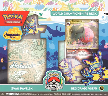 Pokemon 2024 World Championships Deck - Columbia Hobby - Sports Card Boxes - Toploaders - Card Savers
