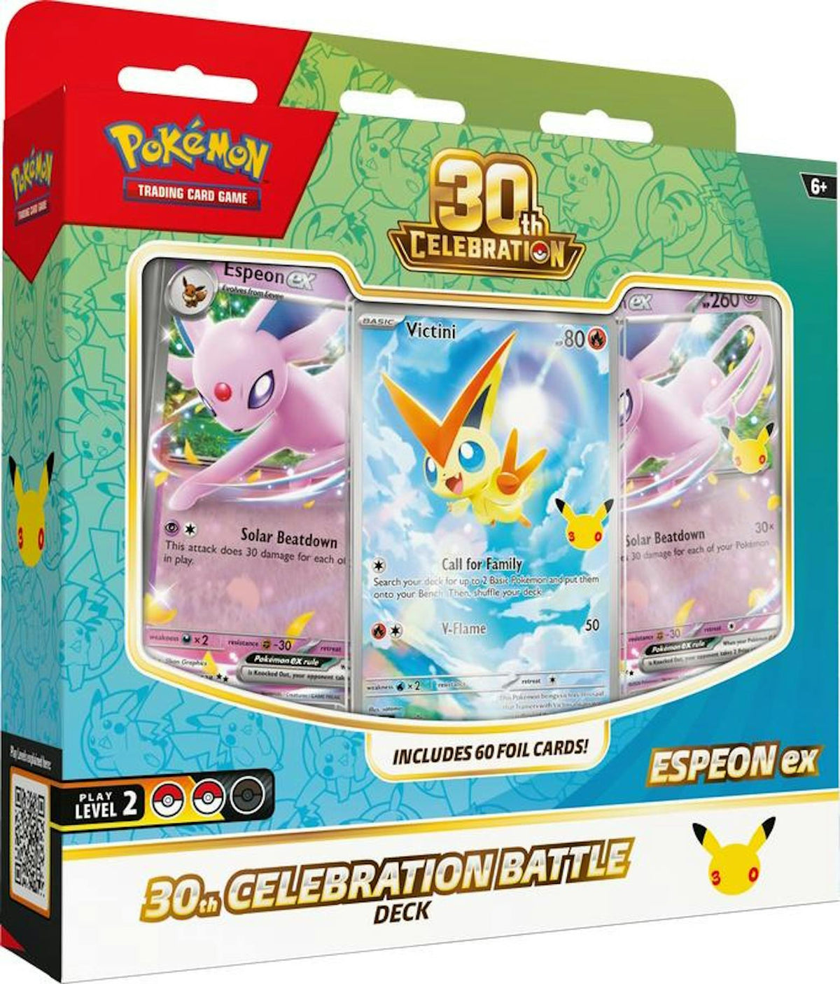 Pokemon TCG 30th Celebration Battle Deck (Espeon ex or Umbreon ex) image 2